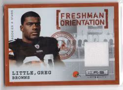 2011 Rookies and Stars Longevity Freshman Orientation Jerseys #22 Greg Little (30-X55-NFLBROWNS)