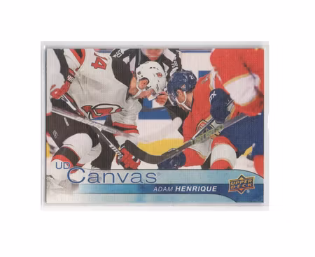 2016-17 Upper Deck Canvas #C168 Adam Henrique (10-X107-DEVILS)