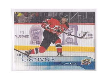 2016-17 Upper Deck Canvas #C170 Taylor Hall (12-277x3-DEVILS)