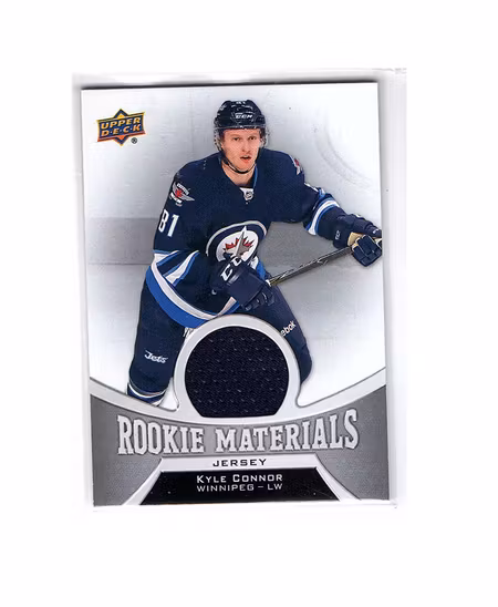 2016-17 Upper Deck Rookie Materials #RMKC Kyle Connor A (80-X93-NHLJETS)