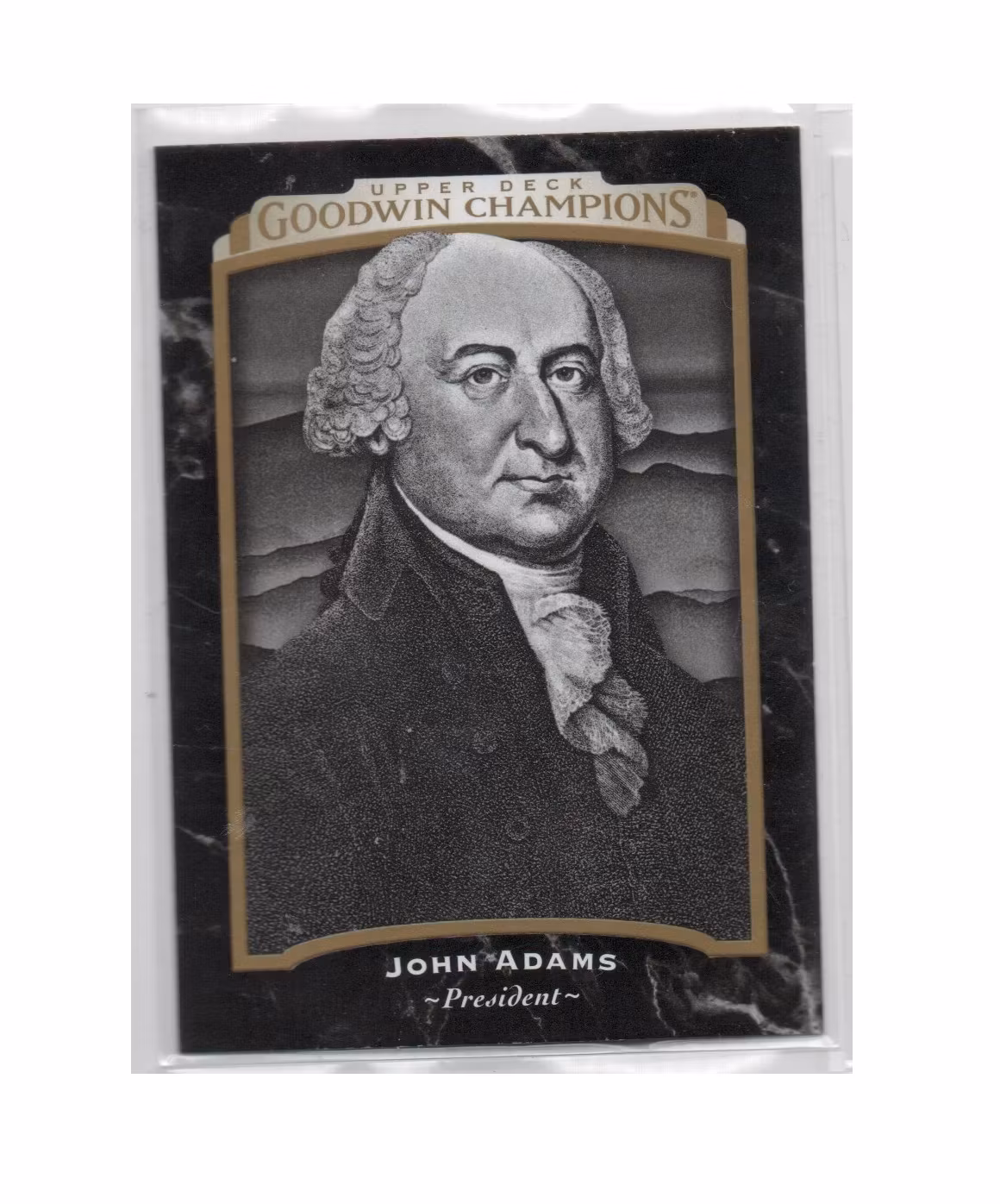 2017 Upper Deck Goodwin Champions #102 John Adams BW SP (10-X136-OTHERS)