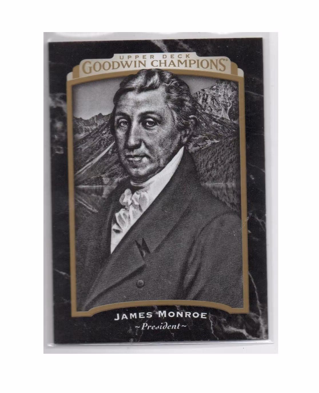 2017 Upper Deck Goodwin Champions #105 James Monroe BW SP (10-X136-OTHERS)