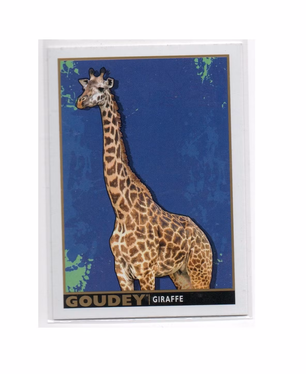 2017 Upper Deck Goodwin Champions Goudey Animals #GA9 Giraffe (10-X136-OTHERS)