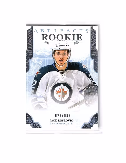 2017-18 Artifacts #178 Jack Roslovic RC (25-X29-NHLJETS)