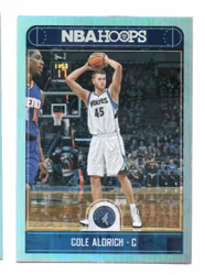 2017-18 Hoops Silver #224 Cole Aldrich (40-X329-NBATIMBERWOLVES)