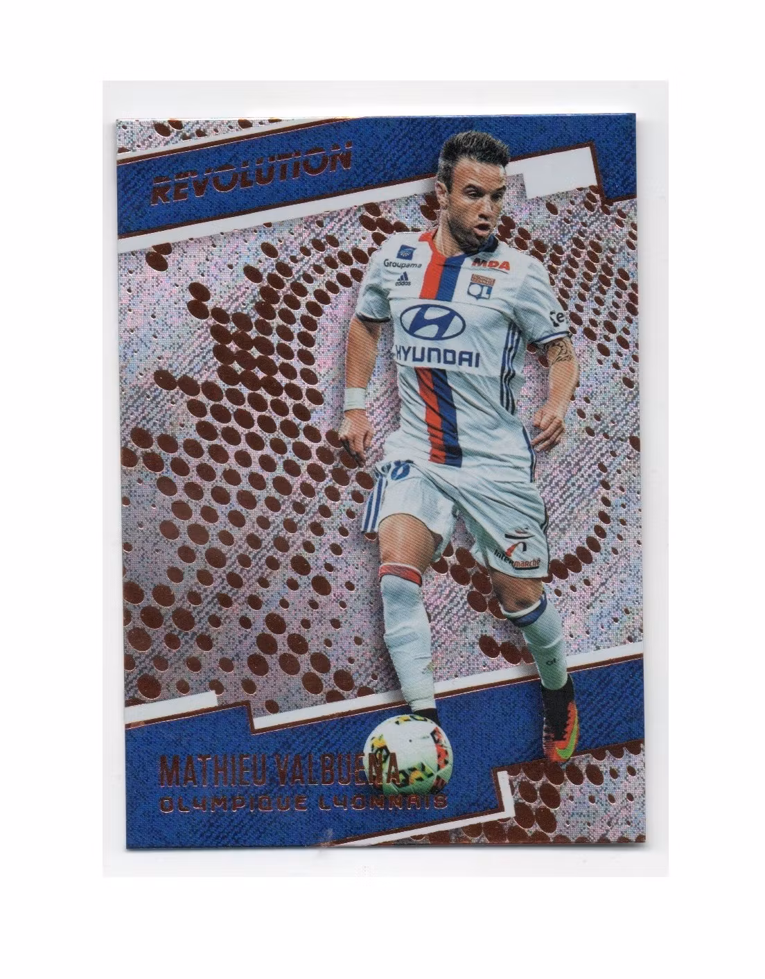 2017 Panini Revolution #55 Mathieu Valbuena (5-X123-SOCCERLYON)