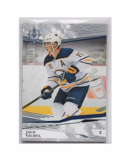 2017-18 Ultimate Collection #43 Jack Eichel (30-X62-SABRES)