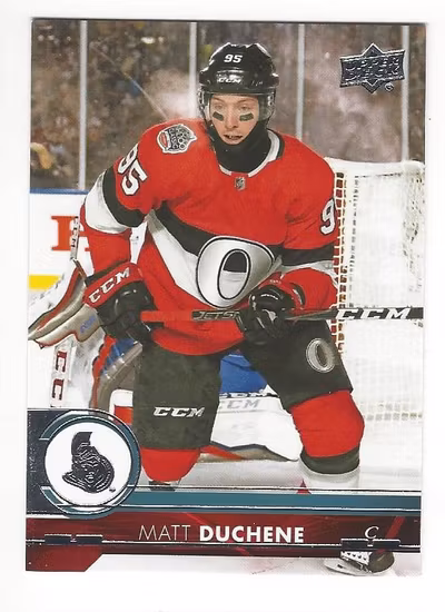 2017-18 Upper Deck #503 Matt Duchene (5-X108-SENATORS)