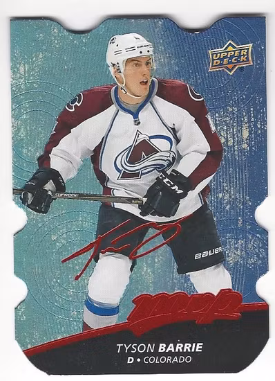 2017-18 Upper Deck MVP Colors and Contours #101 Tyson Barrie B2 (15-X76-AVALANCHE)