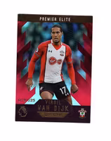 2017-18 Topps English Premier League Gold Red #178 Virgil Van Dijk ELITE (500-X19-SOCCERSOUTHAMPTION)