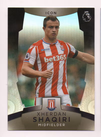 2017-18 Topps English Premier League Platinum #175 Xerdan Shaqiri (15-X297-SOCCERSTOKE)