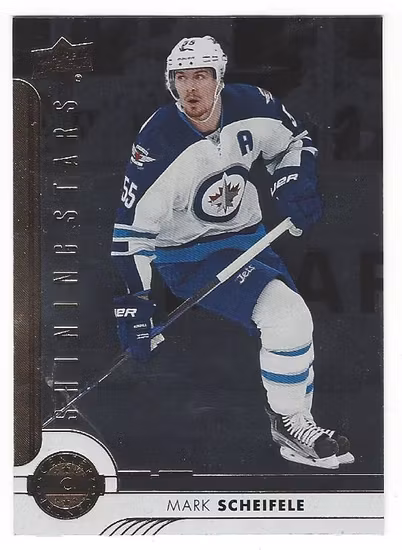 2017-18 Upper Deck Shining Stars Centers #SSC6 Mark Scheifele (15-X151-NHLJETS)