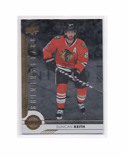 2017-18 Upper Deck Shining Stars Defensemen #SSD3 Duncan Keith (10-X205-BLACKHAWKS)