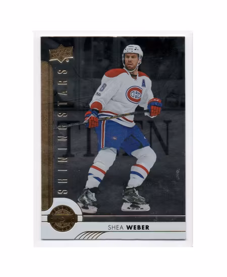 2017-18 Upper Deck Shining Stars Defensemen #SSD8 Shea Weber (10-X204-CANADIENS)