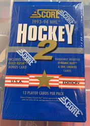 1993-94 Score U.S. Series 2 (Hobby Box)