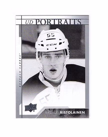 2017-18 Upper Deck UD Portraits #P6 Rasmus Ristolainen (10-X46-SABRES)