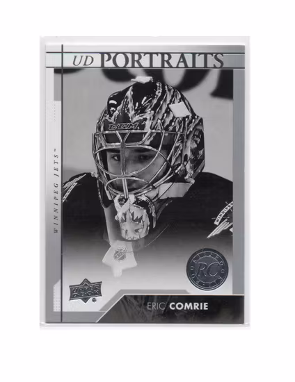 2017-18 Upper Deck UD Portraits #P104 Eric Comrie (10-X236-RC-NHLJETS)