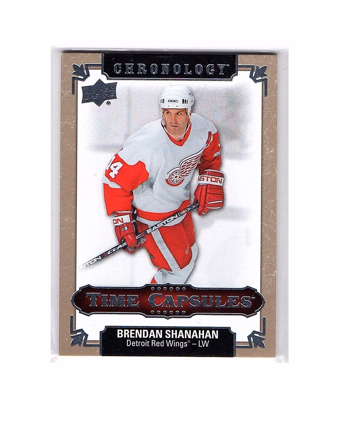 2018-19 Chronology Time Capsules Opened #TC10 Brendan Shanahan (50-X112-RED WINGS)
