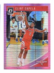 2018-19 Donruss Optic Hyper Pink #62 Clint Capela (20-X325-NBAROCKETS)