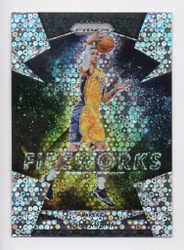 2018-19 Panini Prizm Fireworks Prizms Fast Break #17 Kyle Kuzma (25-X326-NBALAKERS)