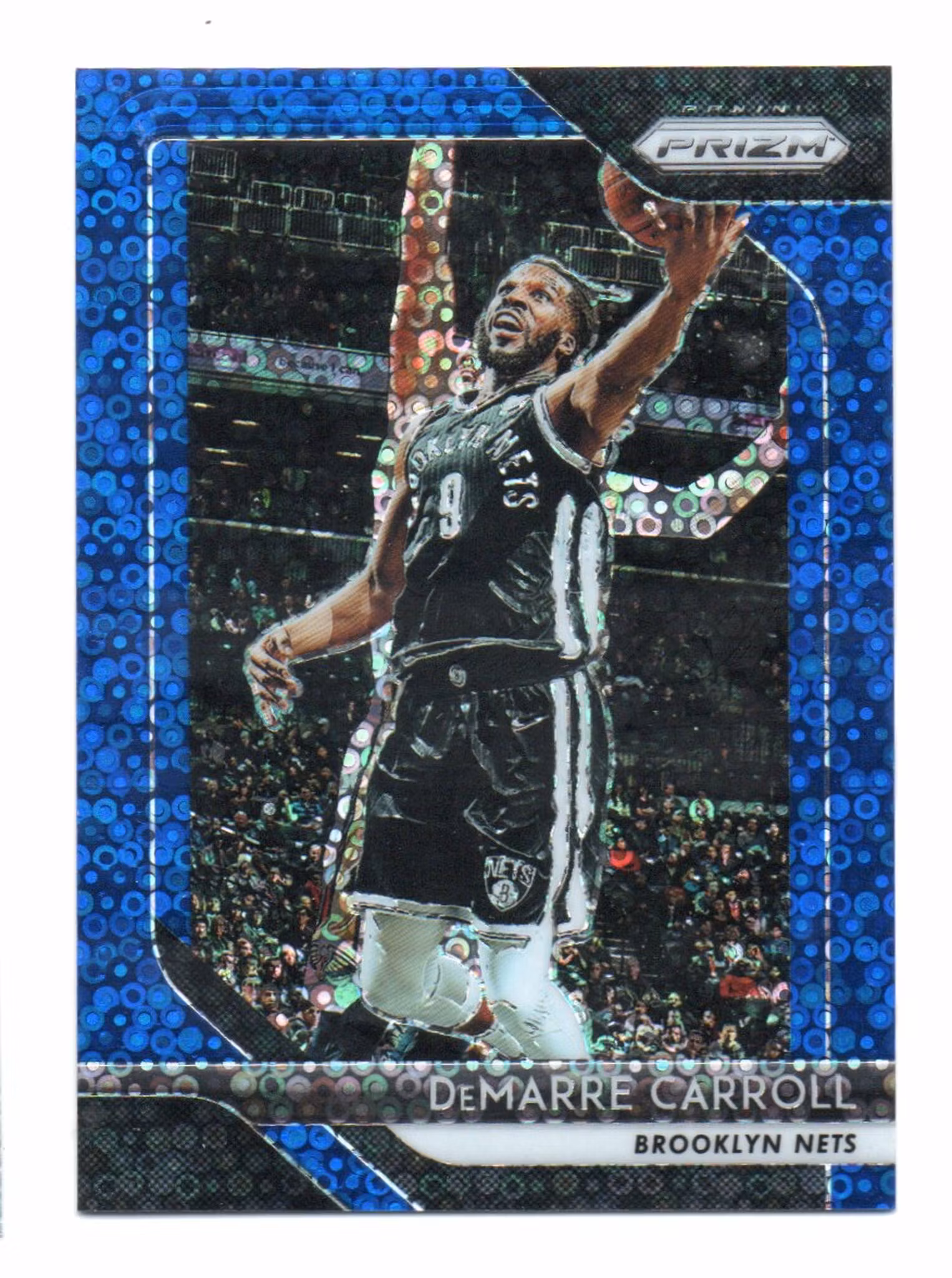 2018-19 Panini Prizm Prizms Fast Break Blue #218 DeMarre Carroll (20-X308-NBANETS)