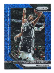 2018-19 Panini Prizm Prizms Fast Break Blue #218 DeMarre Carroll (20-X308-NBANETS)