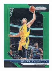 2018-19 Panini Prizm Prizms Green #174 Domantas Sabonis (20-X308-NBAPACERS)