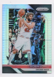 2018-19 Panini Prizm Prizms Hyper #120 Robin Lopez (15-X342-NBABULLS)