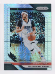 2018-19 Panini Prizm Prizms Hyper #131 Seth Curry (20-X321-NBATRAILBLAZERS)