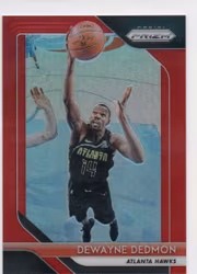 2018-19 Panini Prizm Prizms Red #58 Dewayne Dedmon (20-X318-NBAHAWKS)