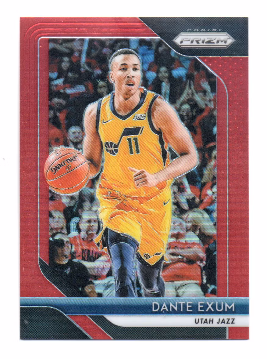 2018-19 Panini Prizm Prizms Red #163 Dante Exum (20-X322-NBAJAZZ)
