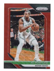 2018-19 Panini Prizm Prizms Ruby Wave #128 Al Horford (20-X342-NBACELTICS)