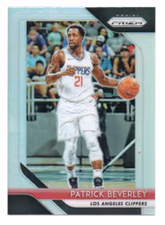 2018-19 Panini Prizm Prizms Silver #204 Patrick Beverley (15-X329-NBACLIPPERS)