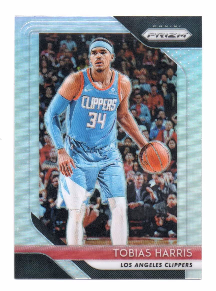 2018-19 Panini Prizm Prizms Silver #244 Tobias Harris (20-X326-NBACLIPPERS)