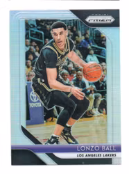 2018-19 Panini Prizm Prizms Silver #294 Lonzo Ball (20-X309-NBALAKERS)