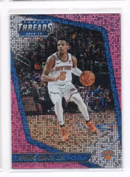 2018-19 Panini Threads Dazzle Pink #56 Dennis Smith Jr. (25-X303-NBAKNICKS)