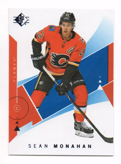 2018-19 SP Blue #21 Sean Monahan (10-X321-FLAMES)