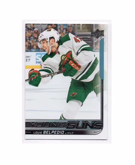 2018-19 Upper Deck #211 Louie Belpedio YG RC (25-X207-NHLWILD)