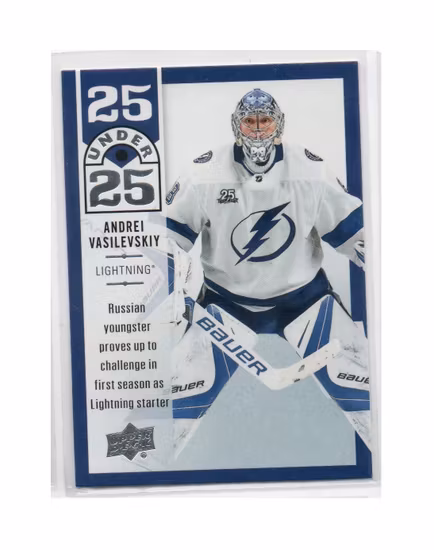 2018-19 Upper Deck 25 Under 25 #U2520 Andrei Vasilevskiy (12-X159-LIGHTNING)
