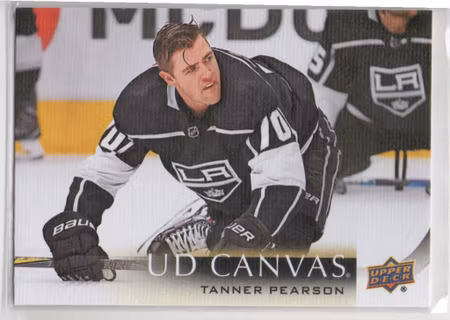 2018-19 Upper Deck Canvas #C39 Tanner Pearson (10-X310-NHLKINGS)