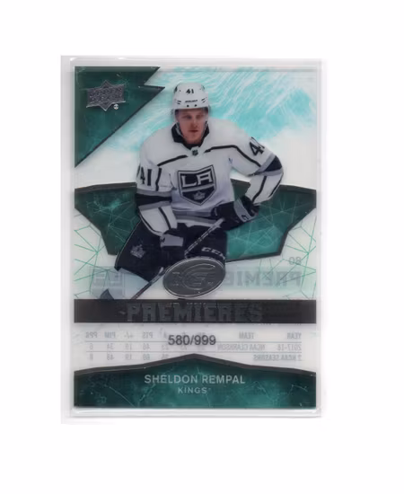 2018-19 Upper Deck Ice #80 Sheldon Rempal RC (25-X167-NHLKINGS)