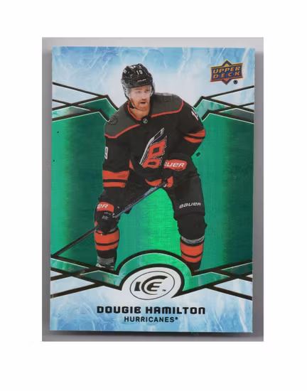 2018-19 Upper Deck Ice Green #5 Dougie Hamilton (10-X209-HURRICANES)