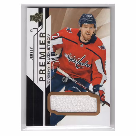 2018-19 Upper Deck Premier Jerseys #28 Evgeny Kuznetsov (30-X99-CAPITALS)
