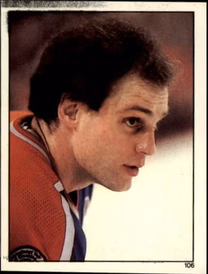 1982-83 Topps Stickers #106 Lee Fogolin (10-X329-OILERS)