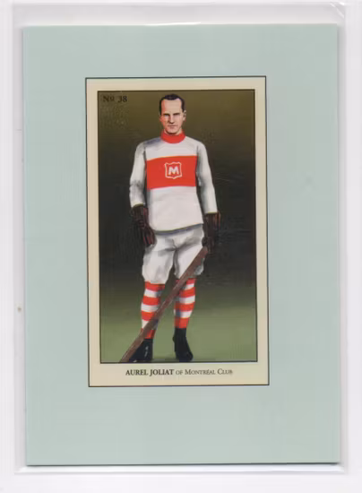 2010-11 ITG 100 Years of Card Collecting #38 Aurel Joliat HP (20-X332-CANADIENS)