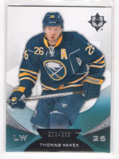 2012-13 Ultimate Collection #3 Thomas Vanek (15-X331-SABRES)