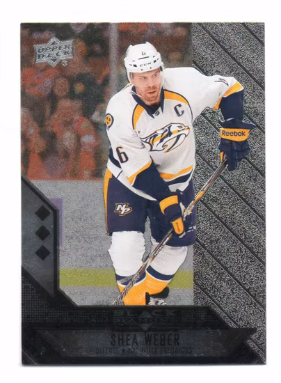 2014-15 Black Diamond #162 Shea Weber (10-X329-PREDATORS)