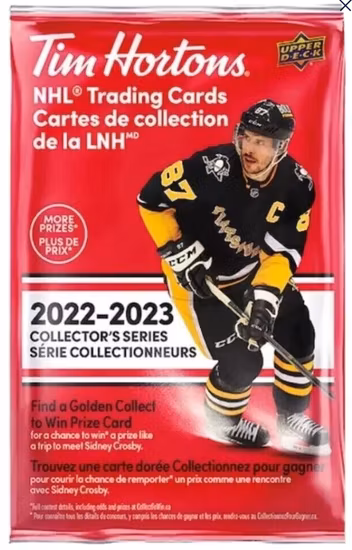 2022-23 Upper Deck Tim Horton's (Löspaket)