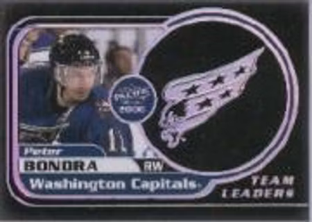 1999-00 Pacific Team Leaders #28 Peter Bondra (10-X333-CAPITALS)