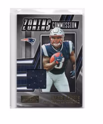 2019 Panini Playbook Zoning Commission Materials #2 Damien Harris (30-X255-NFLPATRIOTS)